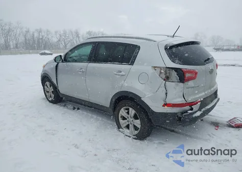 2012 Kia Sportage Lx из США, поврежденный, VIN KNDPB3A29C7222476